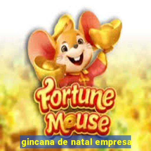 gincana de natal empresa